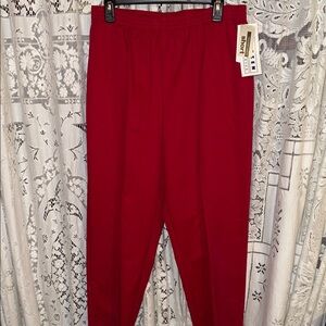 Jantzen Red Straight Leg Pants vintage